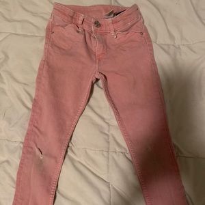 H&M pink denim jeans